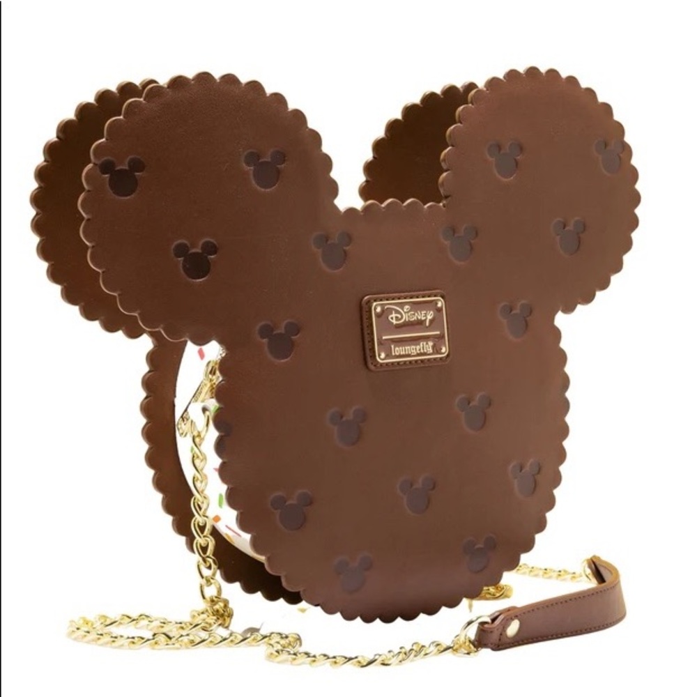 Loungefly Disney Mickey Mouse Ice Cream Sandwich Crossbody